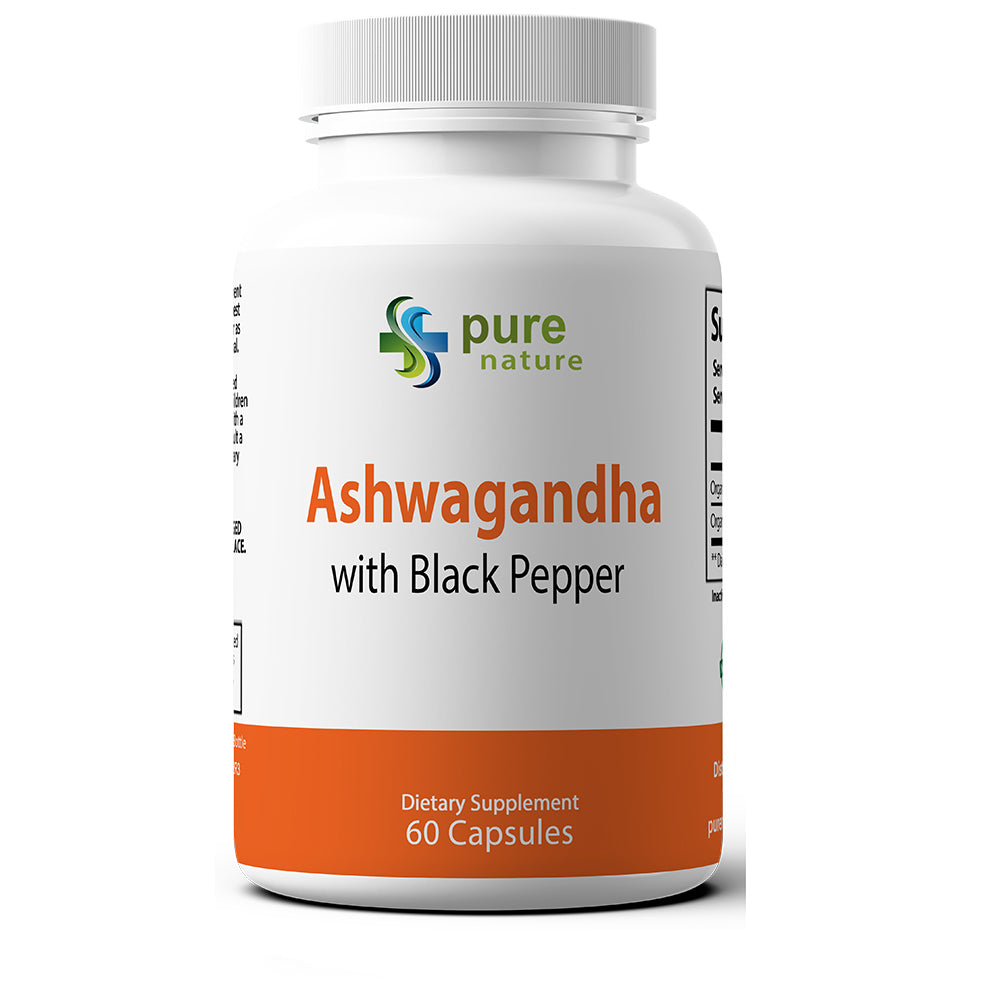 PureNature Ashwagandha (with Black Pepper)